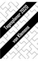 Tagesplaner 2020 von Klemens: Personalisierter Kalender für 2020 mit deinem Vornamen