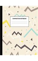 Composition Notebook: Wide Ruled Paper Notebook Journal - Blank Lined Workbook for Teens Kids Students Girls for Home School College for Writing Notes