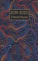 2019-2020 12 Month Planner