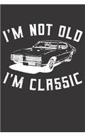 Notebook for car auto mechanic tuner and racer classic