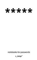 Notizbuch für Passwörter