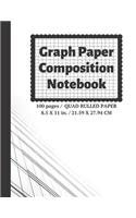 Graph Paper Composition Notebook