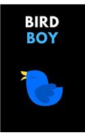 Bird Boy: Funny Bird A5 Notebook to Write in