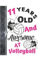 11 Years Old And Awesome At Volleyball