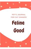 Pet's Journal For Cat Owners