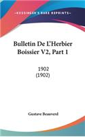 Bulletin de L'Herbier Boissier V2, Part 1