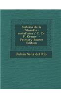 Sistema de La Filosofia