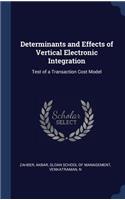 Determinants and Effects of Vertical Electronic Integration