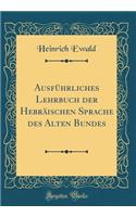 Ausfï¿½hrliches Lehrbuch Der Hebrï¿½ischen Sprache Des Alten Bundes (Classic Reprint)