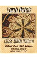 Earth Petals Cross Stitch Pattern: (English)
