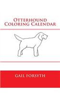 Otterhound Coloring Calendar