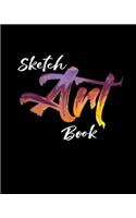 Sketch Art Book: Blank Doodle Draw Sketch Books