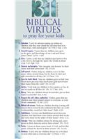 31 Biblical Virtues to Pray for Your Kids 50-Pack