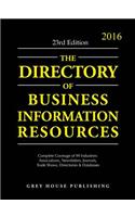 Directory of Business Information Resources, 2016