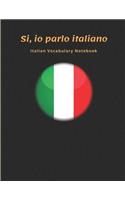 Italian Vocabulary Notebook
