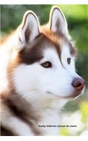 Husky Sibérien Carnet de notes