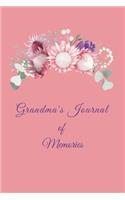 Grandma's Journal of Memories