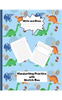 Write and Draw Handwriting Practice with Sketch Box