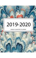 2019 - 2020 Weekly and Monthly Planner: Calendar Schedule + Organizer - Inspirational Quotes (2019-2020 Academic Planners