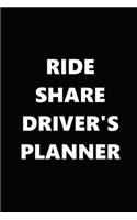 2020 Weekly Planner Ride Share Driver's Planner 134 Pages: 2020 Planners Calendars Organizers Datebooks Appointment Books Agendas