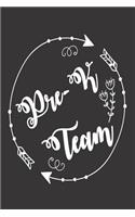 Pre-K Team: Preschool Class Writing Activity Notebook