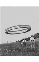 Cursive Paper Notebook: Kite Experiment cover