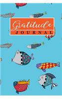 Gratitude Journal: Gratefulness Journal, Gratitude Journals To Write In, Gratitude Journal For Boys, Adult Gratitude Journal, Cute Funky Fish Cover