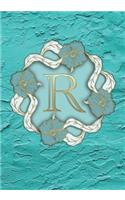 R Monogram Notebook