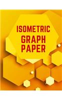 Isometric Graph Paper: Draw Your Own 3D, Sculpture or Landscaping Geometric Designs! 1/4 inch Equilateral Triangle Isometric Graph Recticle Triangular Paper