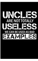 Uncles Are Not Totally Useless We Can Be Used as Bad Examples