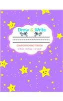 Draw and Write Composition Notebook