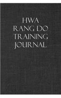 Hwa Rang Do Training Journal