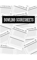 Bowling Score Sheets