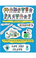 Kids Activity Sheets (Cut and paste Monster Factory - Volume 3)