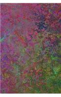 Psychedelic Notebook: 150 lined pages, softcover, 6 x 9
