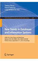 New Trends in Databases and Information Systems