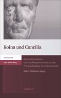 Koina Und Concilia