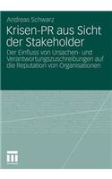 Krisen-PR Aus Sicht Der Stakeholder