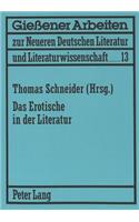 Das Erotische in Der Literatur