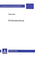 Die Aequivalenzstoerung