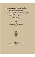 Diagnostik Und Therapeutische Indikationsstellung Bei Den Chirurgischen Erkrankungen Der Harnorgane