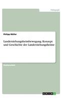 Landerziehungsheimbewegung. Konzept und Geschichte der Landerziehungsheime: (German)