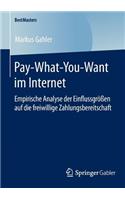 Pay-What-You-Want Im Internet