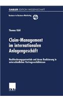 Claim-Management Im Internationalen Anlagengeschäft