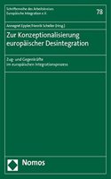 Zur Konzeptionalisierung Europaischer Desintegration