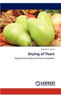 Drying of Pears