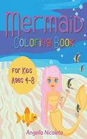 Mermaid Coloring Book