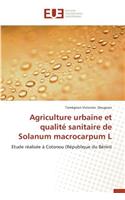 Agriculture Urbaine Et Qualit� Sanitaire de Solanum Macrocarpum L