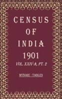 Census of India 1901: Mysore - Tables Volume Book 57 Vol. XXIV-B, Pt. 3