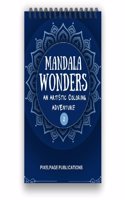 Mandla Wonders - An Artistic Colouring Adventure (A5 Size) (Mandala 02)
